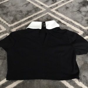 deandri Tops - Deandri Addams top in Black/White deandri Tops - Deandri Addams top in Black/White